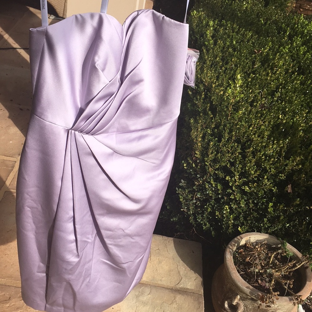 Lavender Bridesmaid's dress